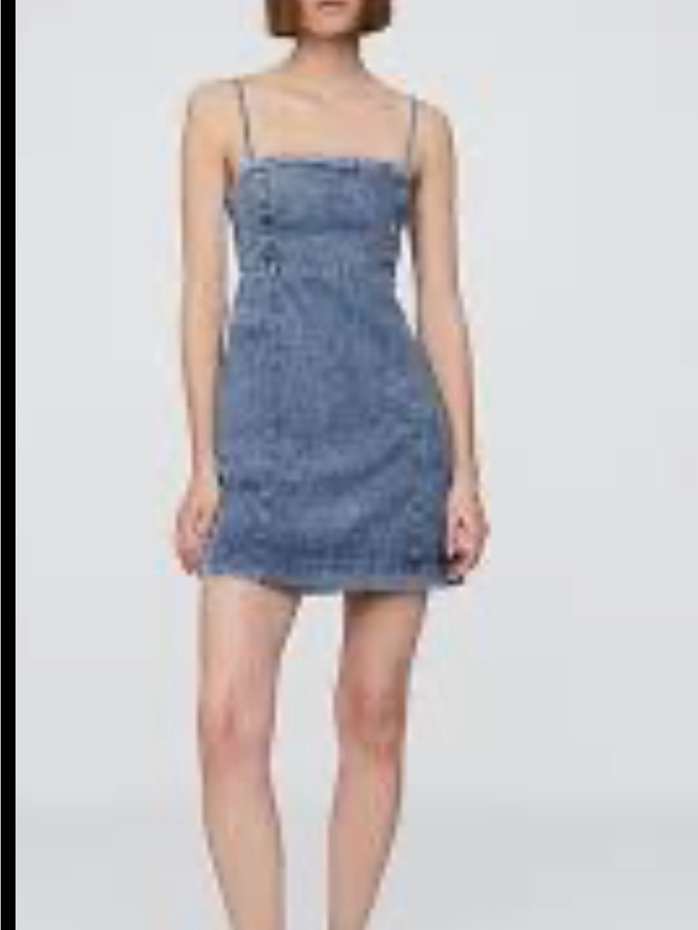 NWT Gap ultra soft Denim Mini Dress